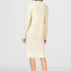 HALLHUBER Loose-Strickkleid Aus Reiner Merinowolle Cream -ONLY Geschäft unnamed file 1014