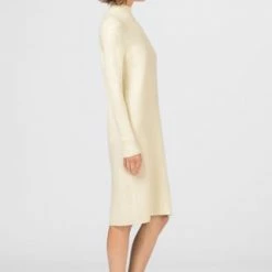 HALLHUBER Loose-Strickkleid Aus Reiner Merinowolle Cream -ONLY Geschäft unnamed file 1015