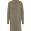 HALLHUBER Kurzes Strickkleid In Flauschigem Alpaka-Merinowolle-Mix Reed Green Melange -ONLY Geschäft unnamed file 1032