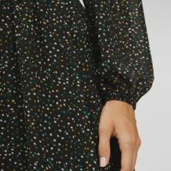 MANGUUN Cocktailkleid, V-Ausschnitt, Für Damen FLOWER PRINT -ONLY Geschäft unnamed file 1056