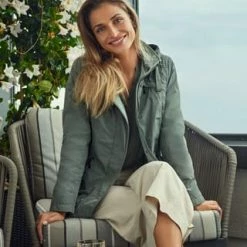 GIL BRET Jacke Popeline P, 9086 SEDONA SAGE, 46 9086 SEDONA SAGE -ONLY Geschäft unnamed file 1114