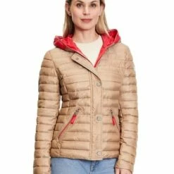 AMBER & JUNE Steppjacke Mit Kapuze Golden Sand 13 AMBER & JUNE Steppjacke Mit Kapuze Golden Sand -ONLY Geschäft unnamed file 1127