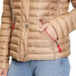 AMBER & JUNE Steppjacke Mit Kapuze Golden Sand 17 AMBER & JUNE Steppjacke Mit Kapuze Golden Sand -ONLY Geschäft unnamed file 1131
