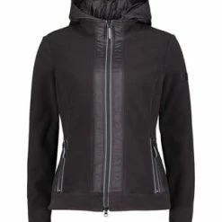 BETTY BARCLAY Fleecejacke Mit Kapuze Schwarz