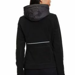 BETTY BARCLAY Fleecejacke Mit Kapuze Schwarz -ONLY Geschäft unnamed file 1155
