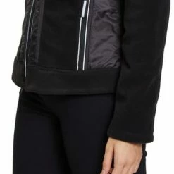 BETTY BARCLAY Fleecejacke Mit Kapuze Schwarz -ONLY Geschäft unnamed file 1159