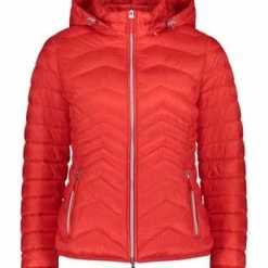 BETTY BARCLAY Jacke Watte / P000, 4064 FIERY RED, 42 4064 FIERY RED