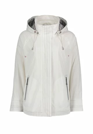 AMBER & JUNE Jacke Mit Kapuze Offwhite 3 AMBER & JUNE Jacke Mit Kapuze Offwhite