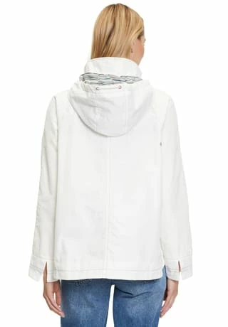 AMBER & JUNE Jacke Mit Kapuze Offwhite 6 AMBER & JUNE Jacke Mit Kapuze Offwhite – Bild 4