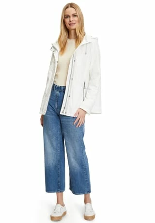 AMBER & JUNE Jacke Mit Kapuze Offwhite 7 AMBER & JUNE Jacke Mit Kapuze Offwhite – Bild 5