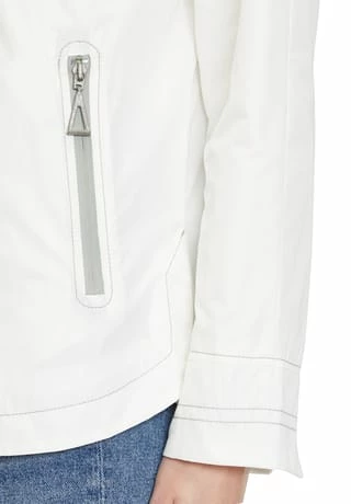 AMBER & JUNE Jacke Mit Kapuze Offwhite 9 AMBER & JUNE Jacke Mit Kapuze Offwhite – Bild 7