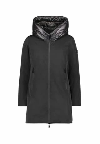 BETTY BARCLAY Wendejacke Mit Kapuze Schwarz 3 BETTY BARCLAY Wendejacke Mit Kapuze Schwarz
