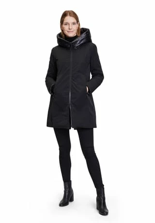 BETTY BARCLAY Wendejacke Mit Kapuze Schwarz 7 BETTY BARCLAY Wendejacke Mit Kapuze Schwarz – Bild 5