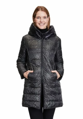 BETTY BARCLAY Wendejacke Mit Kapuze Schwarz 8 BETTY BARCLAY Wendejacke Mit Kapuze Schwarz – Bild 6