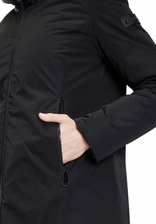 BETTY BARCLAY Wendejacke Mit Kapuze Schwarz 10 BETTY BARCLAY Wendejacke Mit Kapuze Schwarz – Bild 8