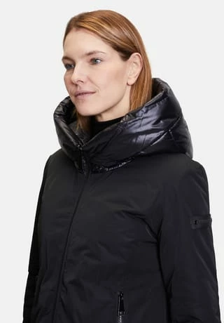 BETTY BARCLAY Wendejacke Mit Kapuze Schwarz 12 BETTY BARCLAY Wendejacke Mit Kapuze Schwarz – Bild 10