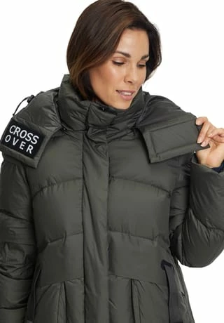 BETTY BARCLAY Daunen-Steppjacke Mit Kapuze Dunkelgrün 8 BETTY BARCLAY Daunen-Steppjacke Mit Kapuze Dunkelgrün – Bild 6