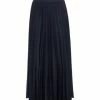 HALLHUBER Plisseerock In Midilänge Dark Blue 1 HALLHUBER Plisseerock In Midilänge Dark Blue -ONLY Geschäft unnamed file 124
