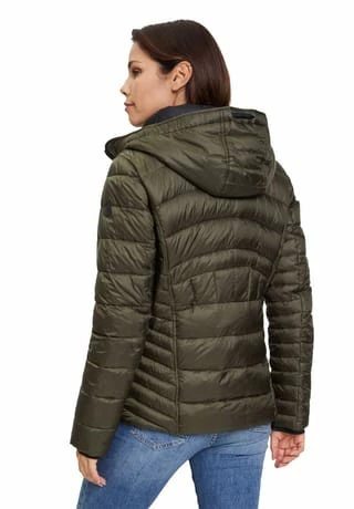 GIL BRET Winterjacke Mit Kapuze Dark Khaki 6 GIL BRET Winterjacke Mit Kapuze Dark Khaki – Bild 4