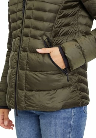 GIL BRET Winterjacke Mit Kapuze Dark Khaki 9 GIL BRET Winterjacke Mit Kapuze Dark Khaki – Bild 7