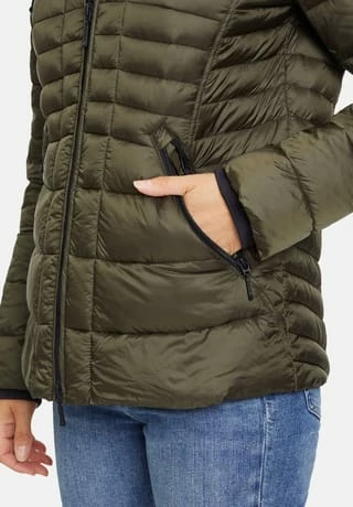 GIL BRET Winterjacke Mit Kapuze Dark Khaki 11 GIL BRET Winterjacke Mit Kapuze Dark Khaki – Bild 9