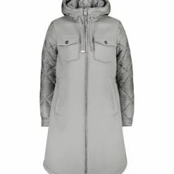 BETTY BARCLAY Parka Mit Kapuze Grau