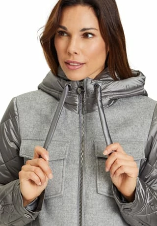 BETTY BARCLAY Parka Mit Kapuze Grau 8 BETTY BARCLAY Parka Mit Kapuze Grau – Bild 6