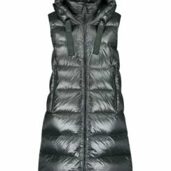 BETTY BARCLAY Daunenweste Mit Kapuze Dunkelgrün