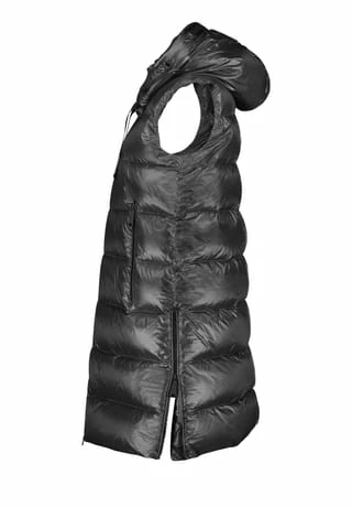 BETTY BARCLAY Daunenweste Mit Kapuze Schwarz 8 BETTY BARCLAY Daunenweste Mit Kapuze Schwarz – Bild 6