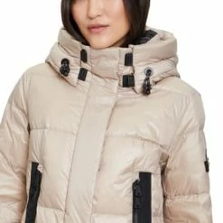BETTY BARCLAY Daunen-Steppjacke Mit Kapuze Beige -ONLY Geschäft unnamed file 1323