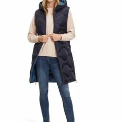 GIL BRET Steppweste Mit Kapuze Dunkelblau -ONLY Geschäft unnamed file 1349