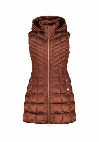 BETTY BARCLAY Steppweste Mit Abnehmbarer Kapuze Braun 3 BETTY BARCLAY Steppweste Mit Abnehmbarer Kapuze Braun