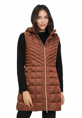 BETTY BARCLAY Steppweste Mit Abnehmbarer Kapuze Braun 5 BETTY BARCLAY Steppweste Mit Abnehmbarer Kapuze Braun – Bild 3