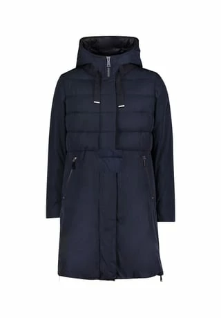AMBER & JUNE Winterjacke Kunstdaune Dunkelblau 3 AMBER & JUNE Winterjacke Kunstdaune Dunkelblau