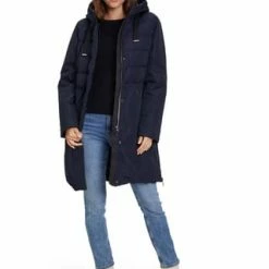 AMBER & JUNE Winterjacke Kunstdaune Dunkelblau 15 AMBER & JUNE Winterjacke Kunstdaune Dunkelblau -ONLY Geschäft unnamed file 1442