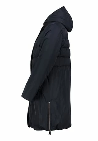 AMBER & JUNE Winterjacke Kunstdaune Dunkelblau 8 AMBER & JUNE Winterjacke Kunstdaune Dunkelblau – Bild 6
