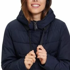 AMBER & JUNE Winterjacke Kunstdaune Dunkelblau 17 AMBER & JUNE Winterjacke Kunstdaune Dunkelblau -ONLY Geschäft unnamed file 1444