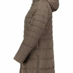 AMBER & JUNE Winterjacke Kunstdaune Khaki Braun -ONLY Geschäft unnamed file 1462