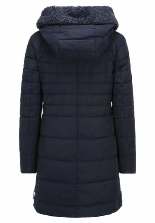 AMBER & JUNE Winterjacke Kunstdaune Dunkelblau 4 AMBER & JUNE Winterjacke Kunstdaune Dunkelblau – Bild 2