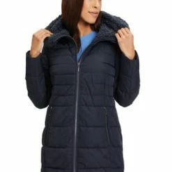 AMBER & JUNE Winterjacke Kunstdaune Dunkelblau 12 AMBER & JUNE Winterjacke Kunstdaune Dunkelblau -ONLY Geschäft unnamed file 1468