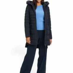 AMBER & JUNE Winterjacke Kunstdaune Dunkelblau 14 AMBER & JUNE Winterjacke Kunstdaune Dunkelblau -ONLY Geschäft unnamed file 1470