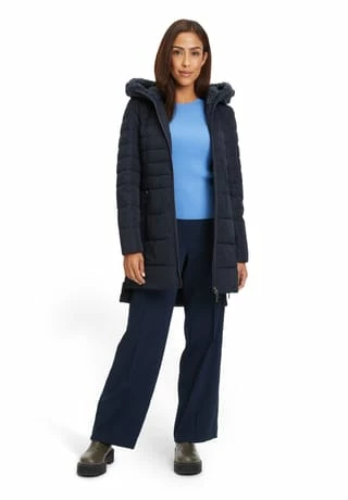 AMBER & JUNE Winterjacke Kunstdaune Dunkelblau 7 AMBER & JUNE Winterjacke Kunstdaune Dunkelblau – Bild 5