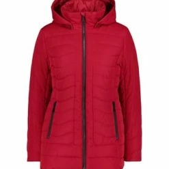 GIL BRET Steppjacke Mit Abnehmbarer Kapuze Tango Red
