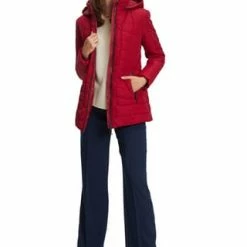 GIL BRET Steppjacke Mit Abnehmbarer Kapuze Tango Red -ONLY Geschäft unnamed file 1478