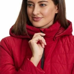 GIL BRET Steppjacke Mit Abnehmbarer Kapuze Tango Red -ONLY Geschäft unnamed file 1479