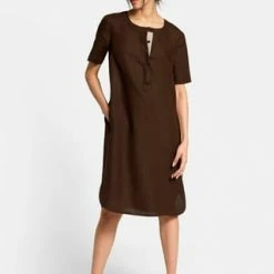 Peter Hahn Kleid Dress Mokka -ONLY Geschäft unnamed file 148