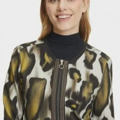 BETTY BARCLAY 2570/1058 Shirt J, 5872 KHAKI/BEIGE, 38 5872 KHAKI/ BEIGE -ONLY Geschäft unnamed file 1486