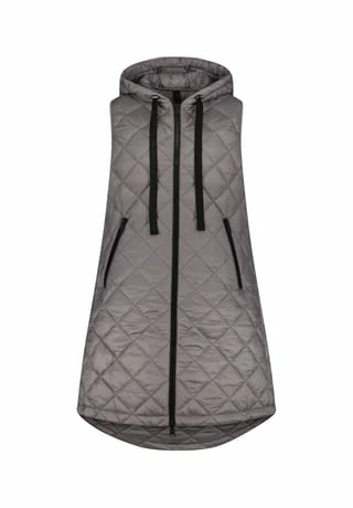 Cartoon Steppweste Mit Kapuze Steeple Gray 3 Cartoon Steppweste Mit Kapuze Steeple Gray