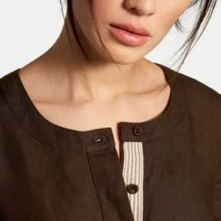 Peter Hahn Kleid Dress Mokka -ONLY Geschäft unnamed file 151