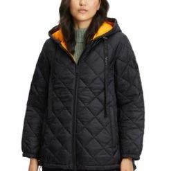 Cartoon Steppjacke Mit Kapuze Schwarz -ONLY Geschäft unnamed file 1511